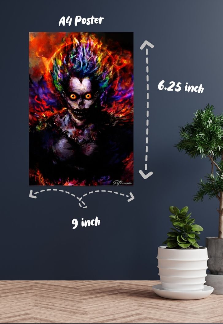 From the Death Realm | Ryuk Death Note | Anime Poster
