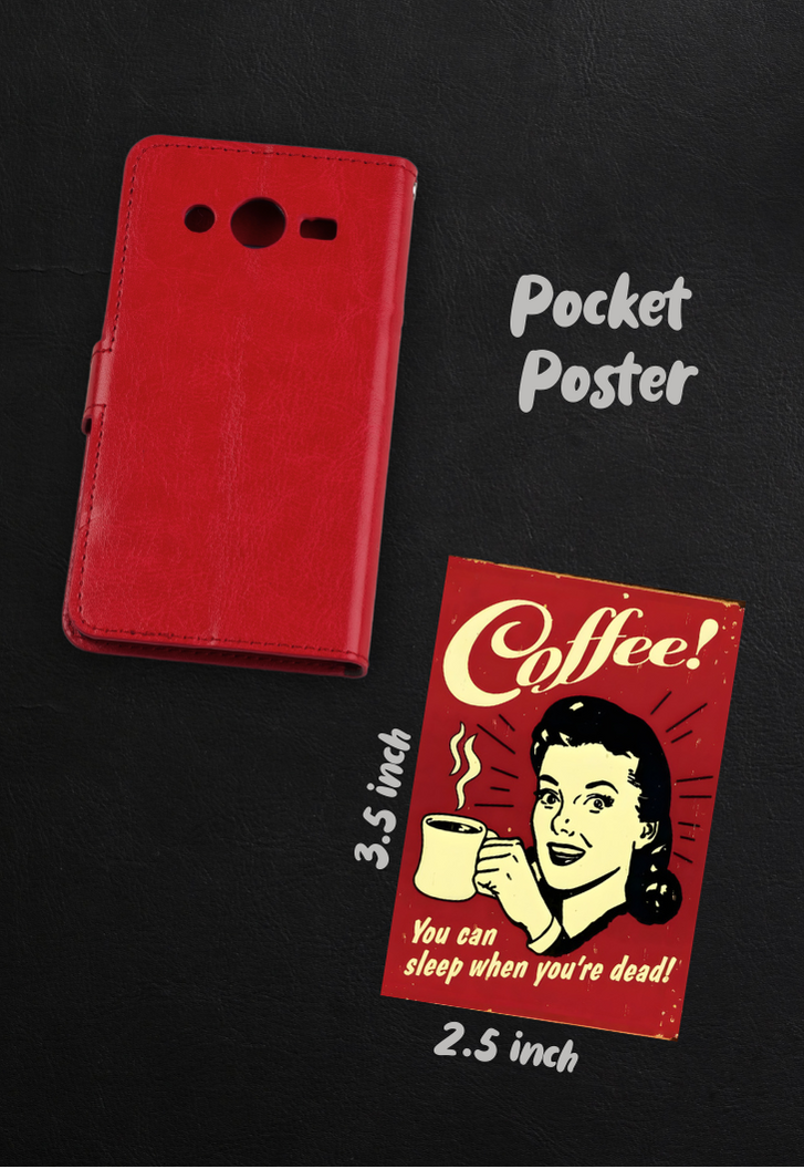 Coffee You Can Sleep When You Are Dead Poster