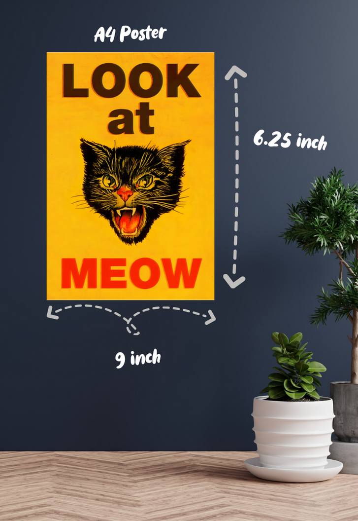 Look At Meow Poster