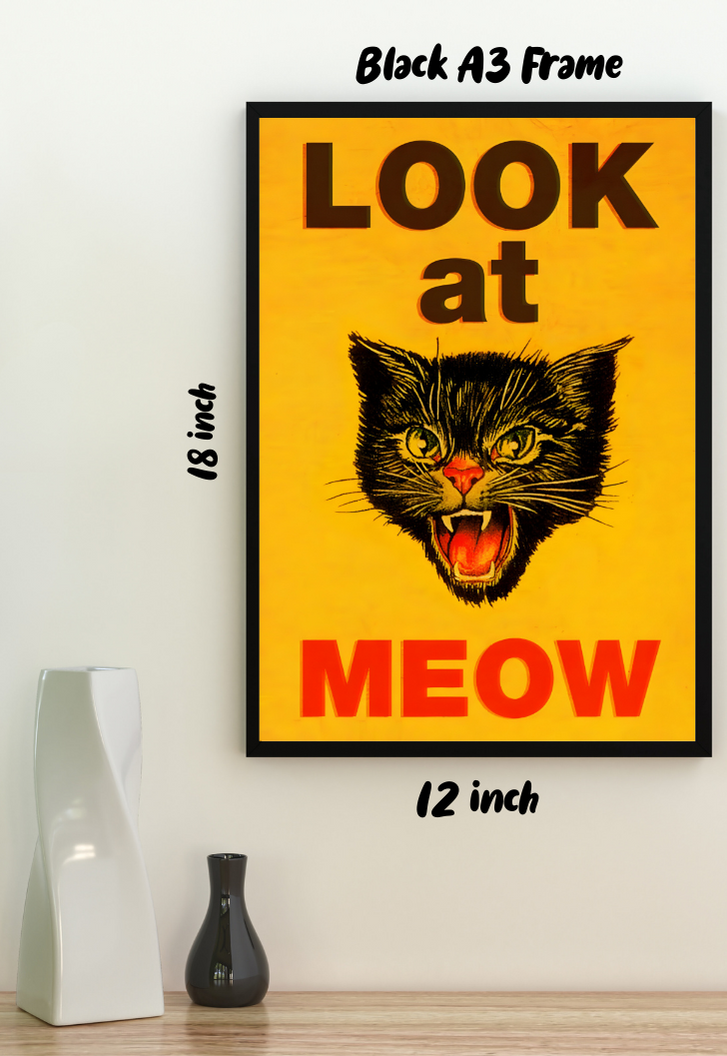 Look At Meow Poster