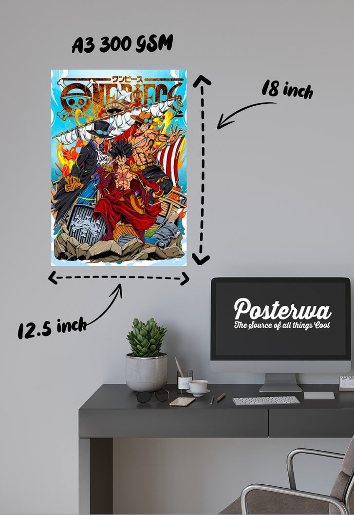 One piece Sabo Poster