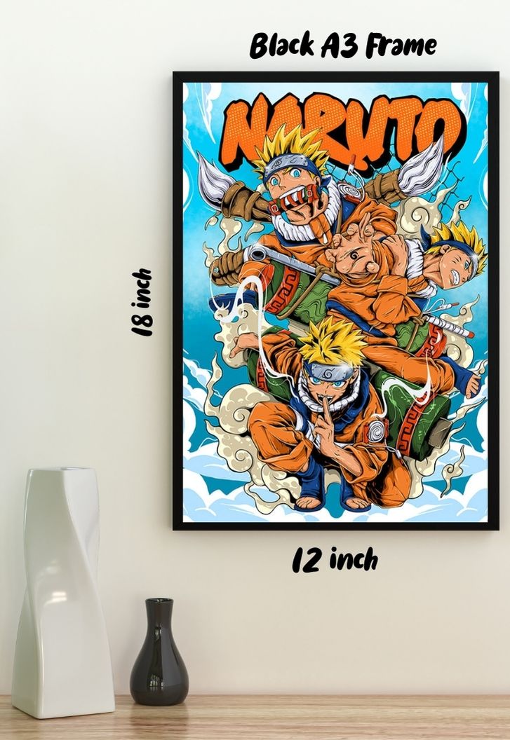 Naruto Collage Title Poster