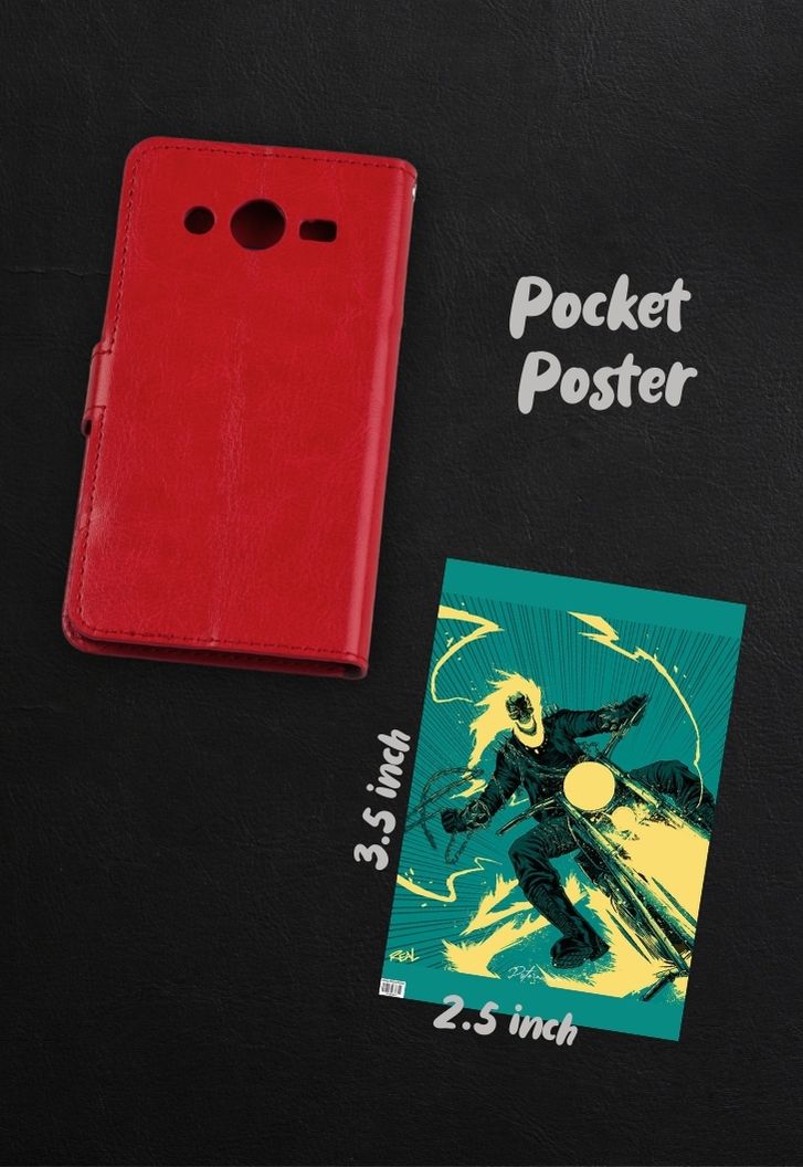 Ghost Rider Bike Poster