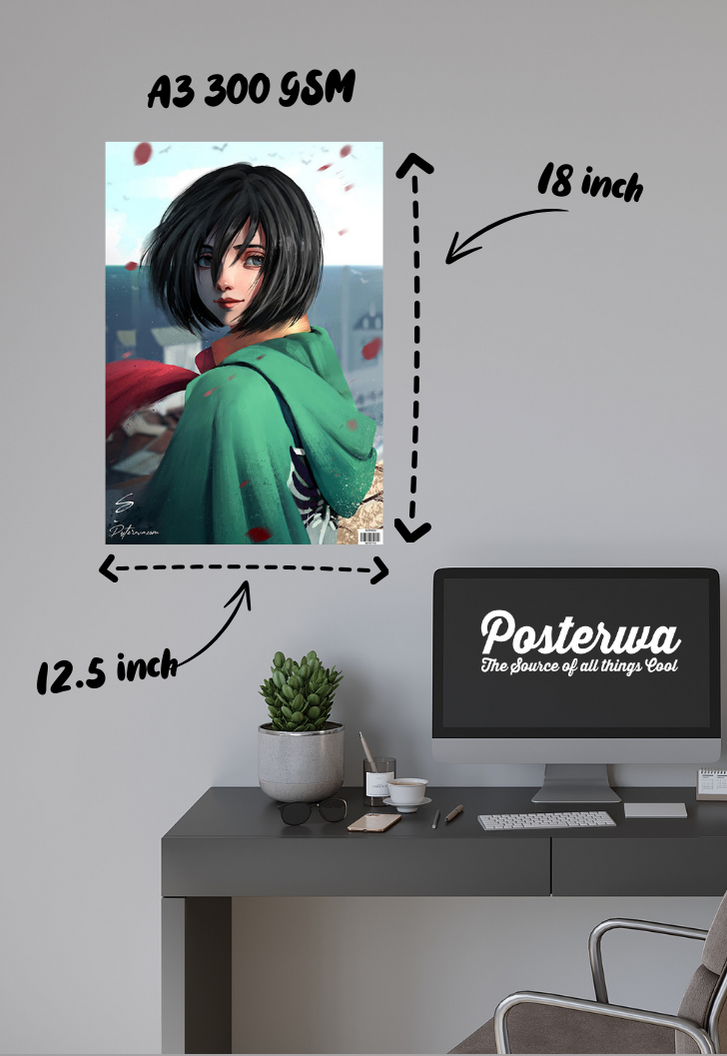 Mikasa Art Poster
