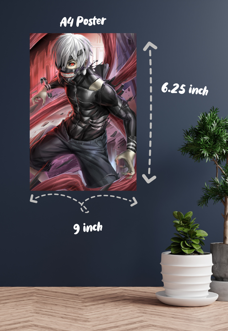 Tokyo Ghoul Red Kagune Poster