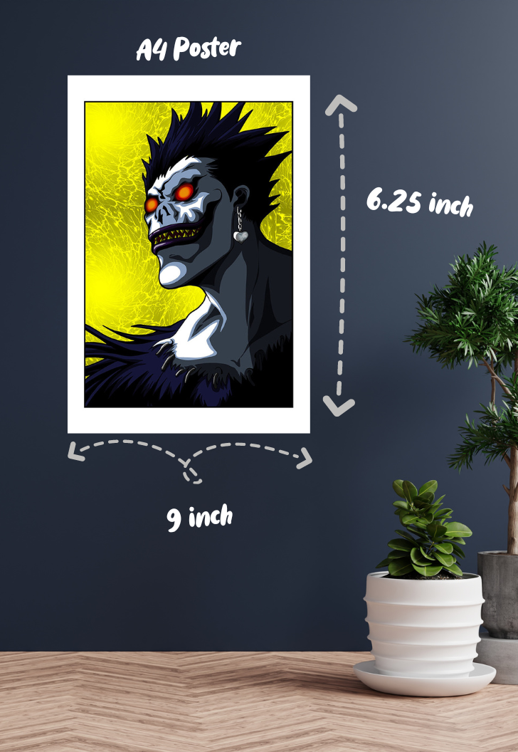 Ryuk: Witness to Madness | Death Note | Anime Poster