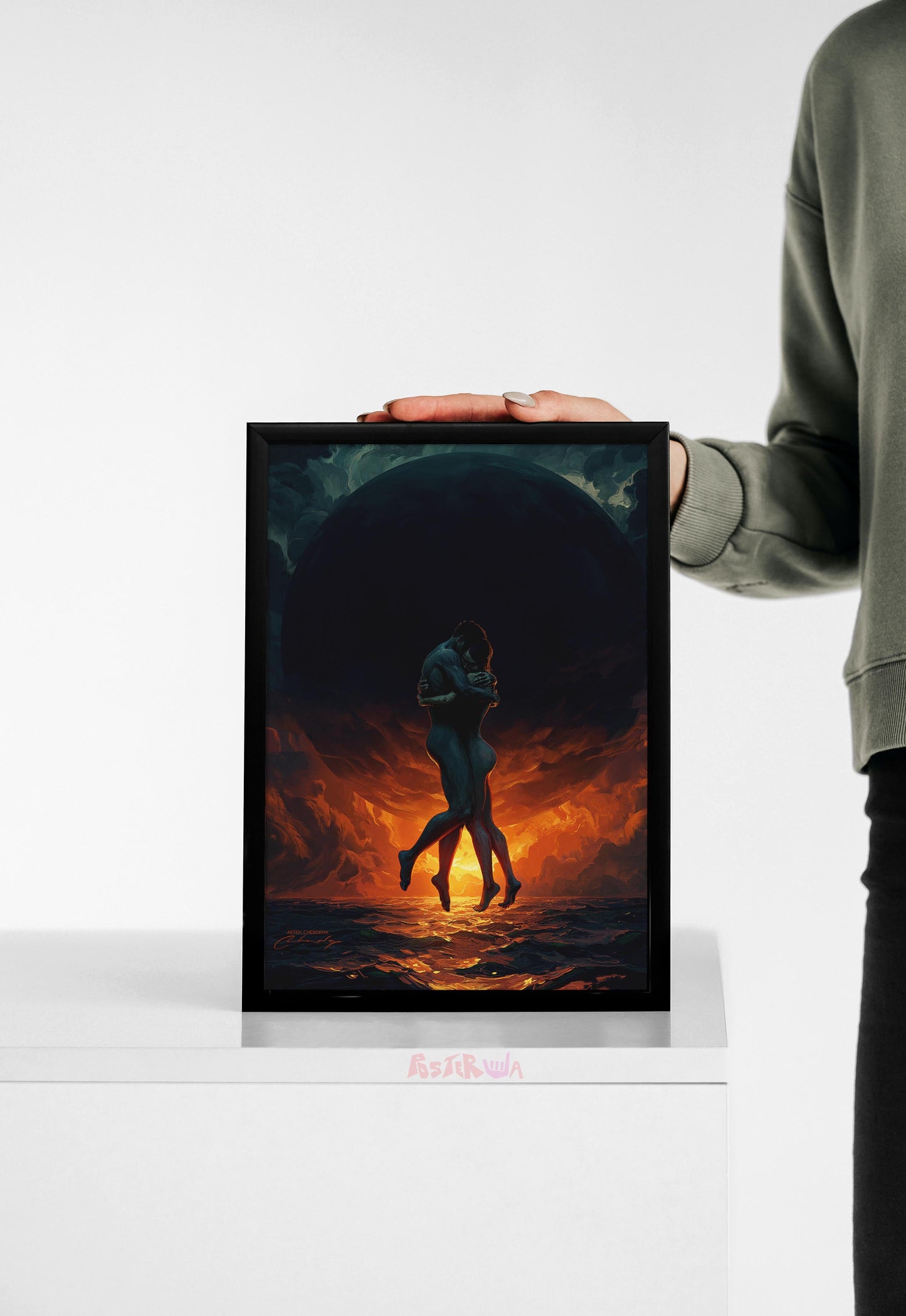 Soaring Hearts | Abstract | Art Poster