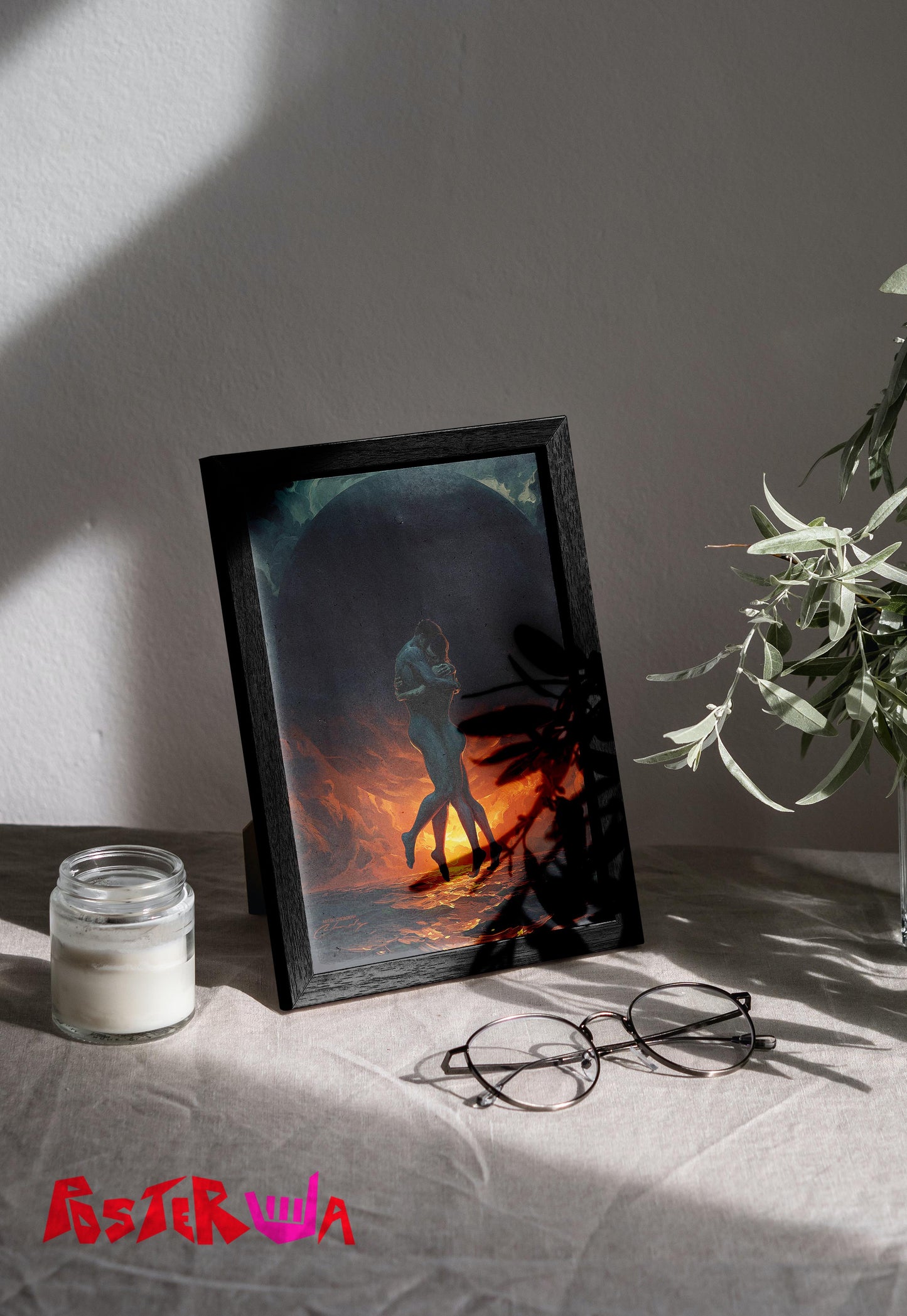 Soaring Hearts | Abstract | Art Poster