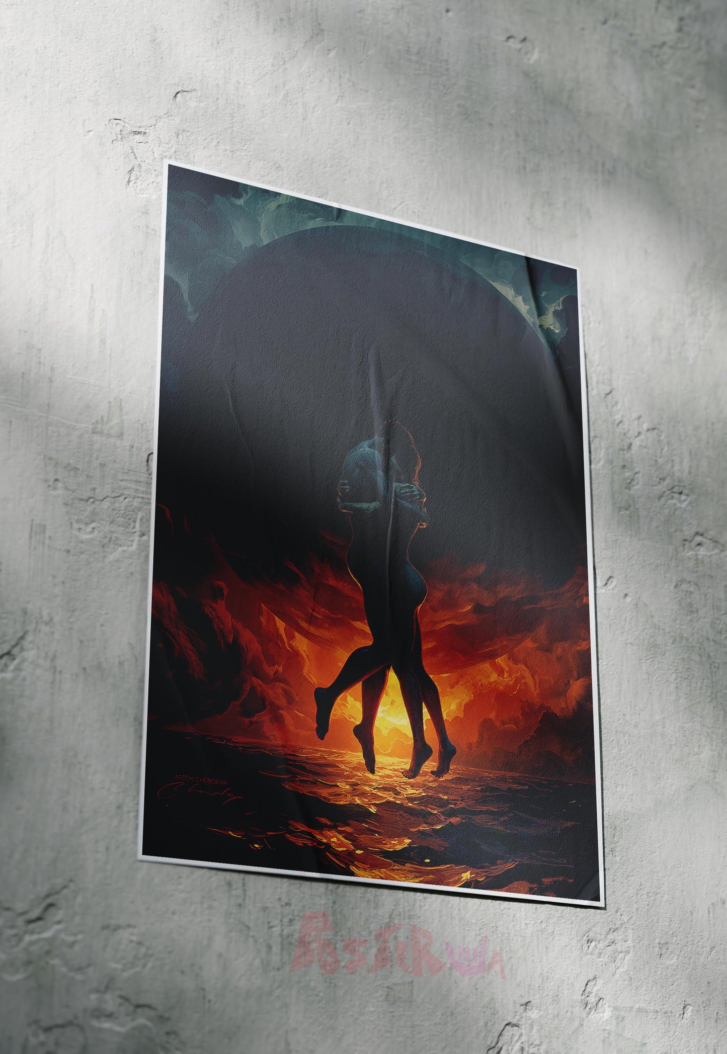 Soaring Hearts | Abstract | Art Poster