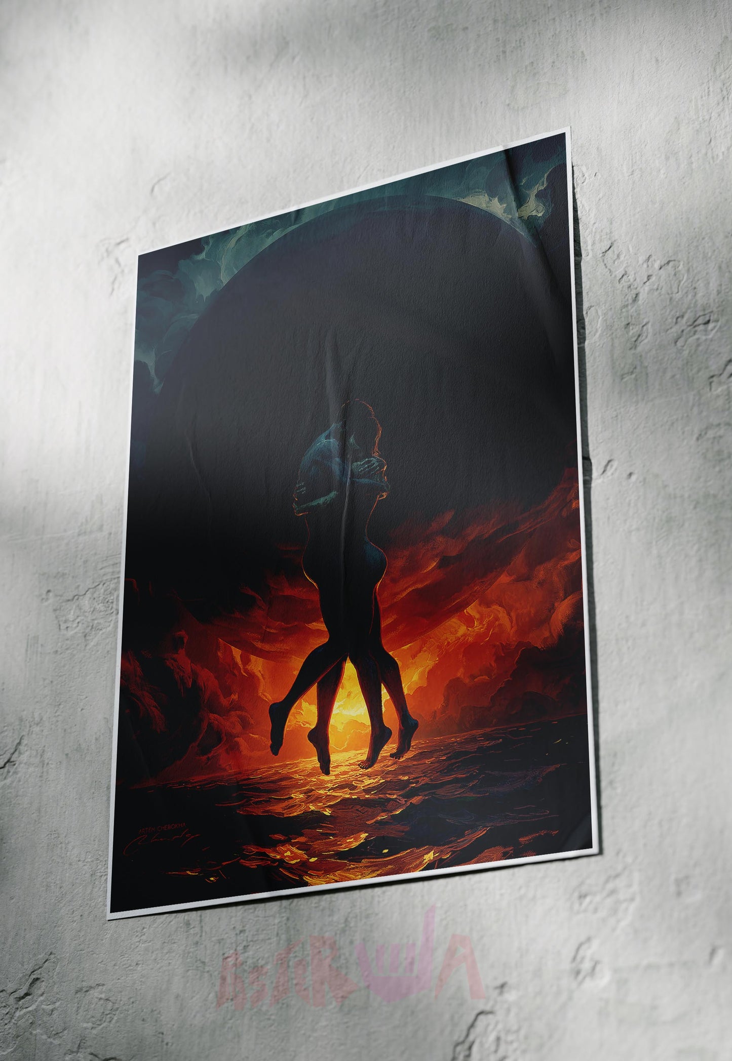 Soaring Hearts | Abstract | Art Poster
