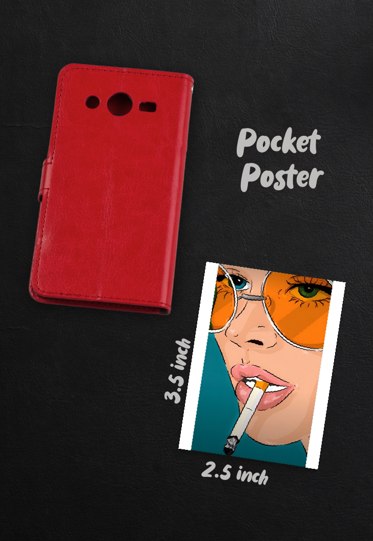 Rebel Smoke | Retro Punk | Art Poster