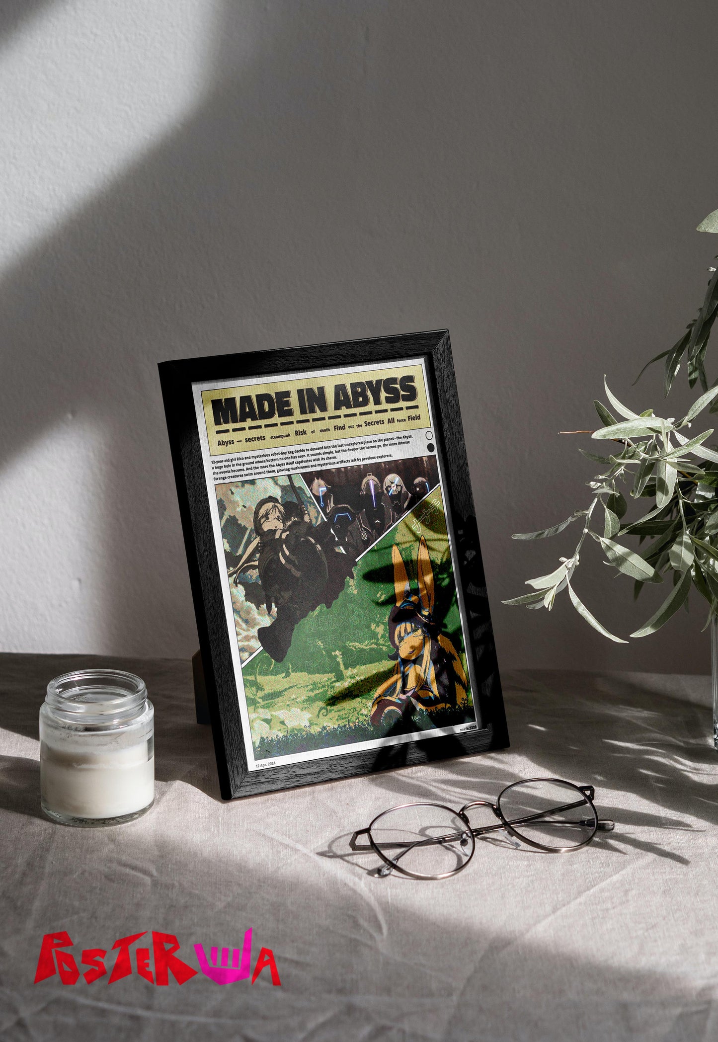 Descent into the Abyss | Made in Abyss | Anime Poster