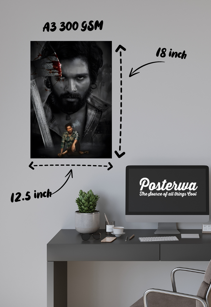 Stylish Star Unleashed | Allu Arjun |Tollywood Movie Poster