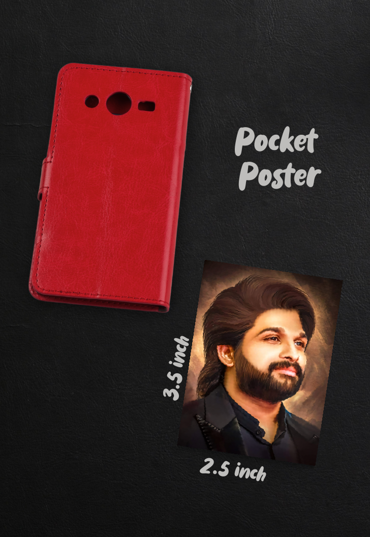 Vibrant Strokes of Stardom| Allu Arjun |Tollywood Movie Poster