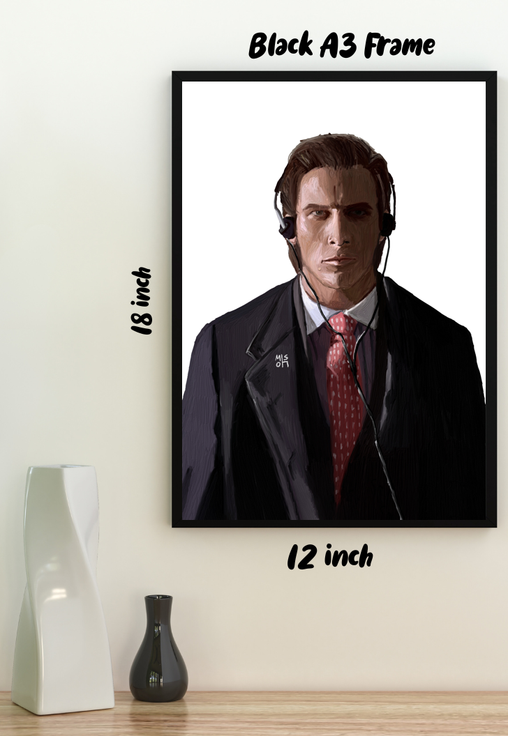 Psychotic Precision | American Psycho | Horror Movie Poster