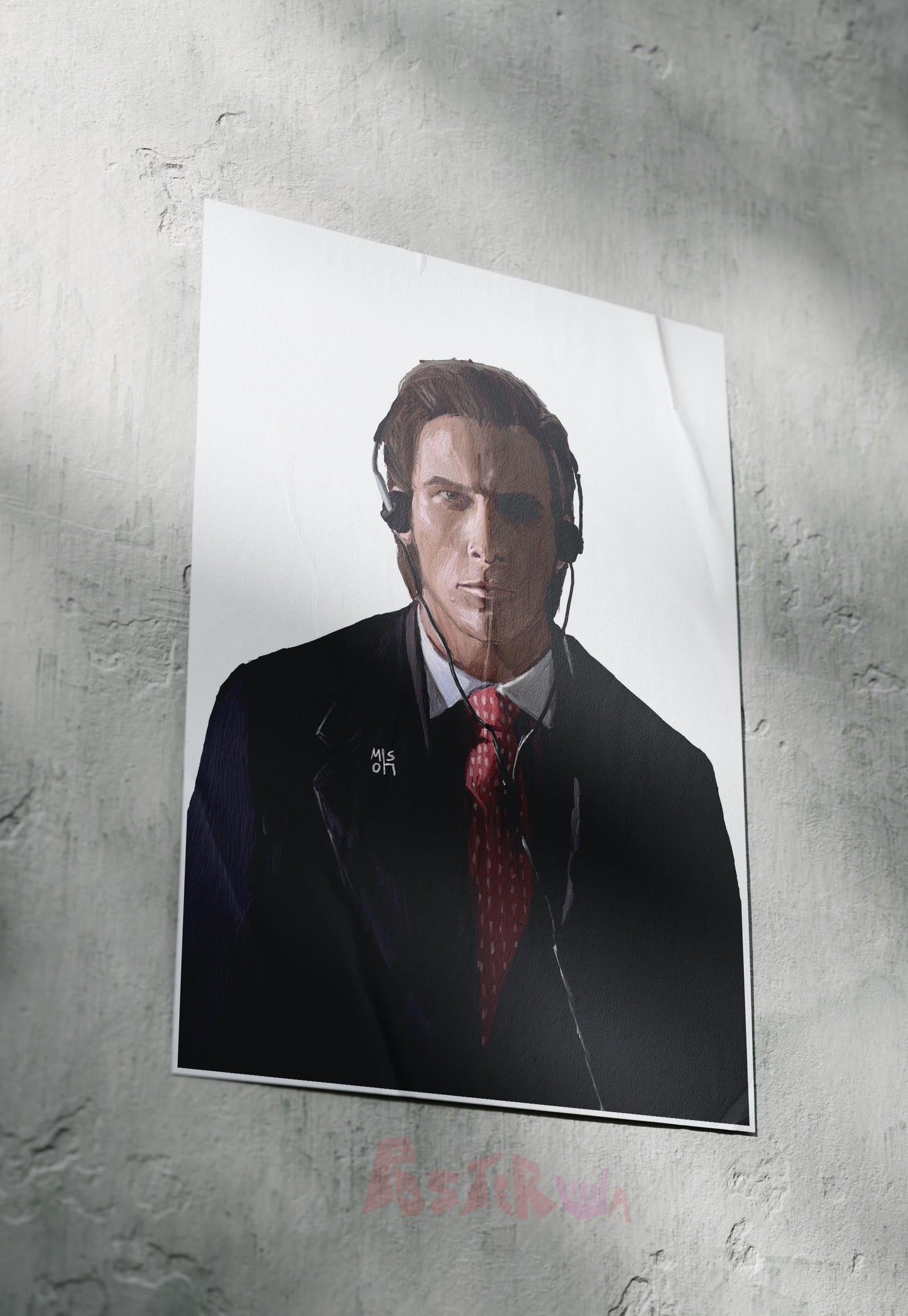 Psychotic Precision | American Psycho | Horror Movie Poster