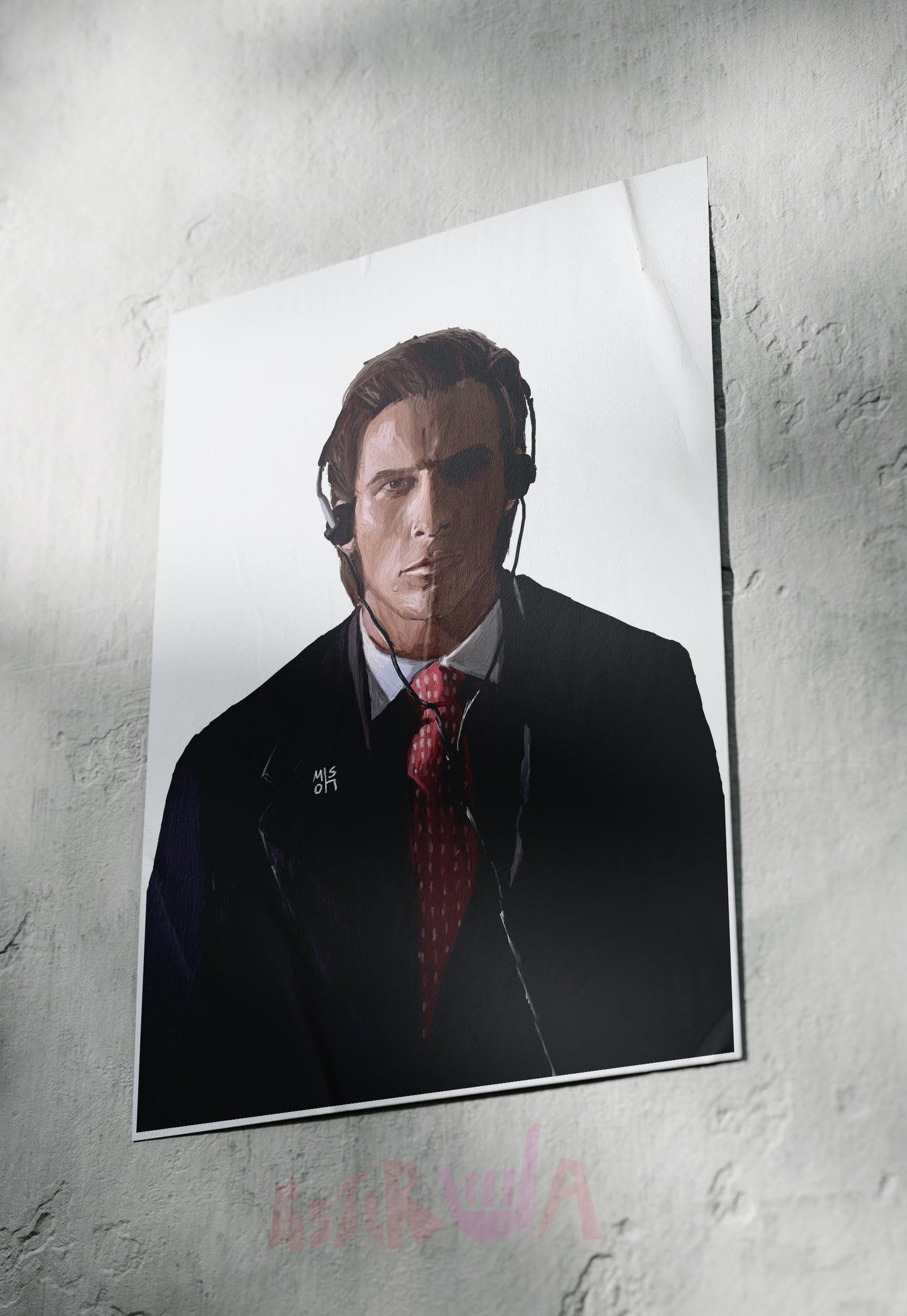 Psychotic Precision | American Psycho | Horror Movie Poster