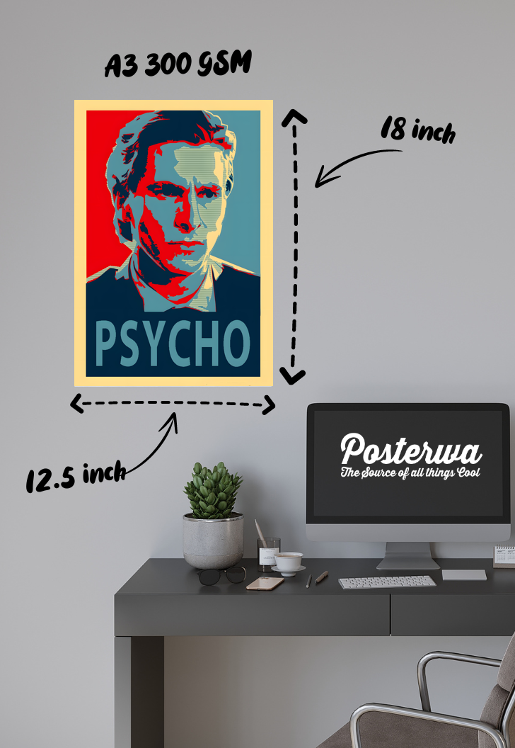 Psycho Beats | American Psycho | Horror Movie Poster