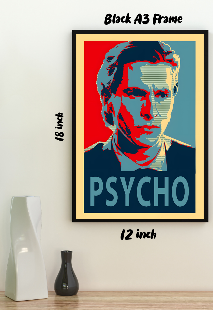 Psycho Beats | American Psycho | Horror Movie Poster