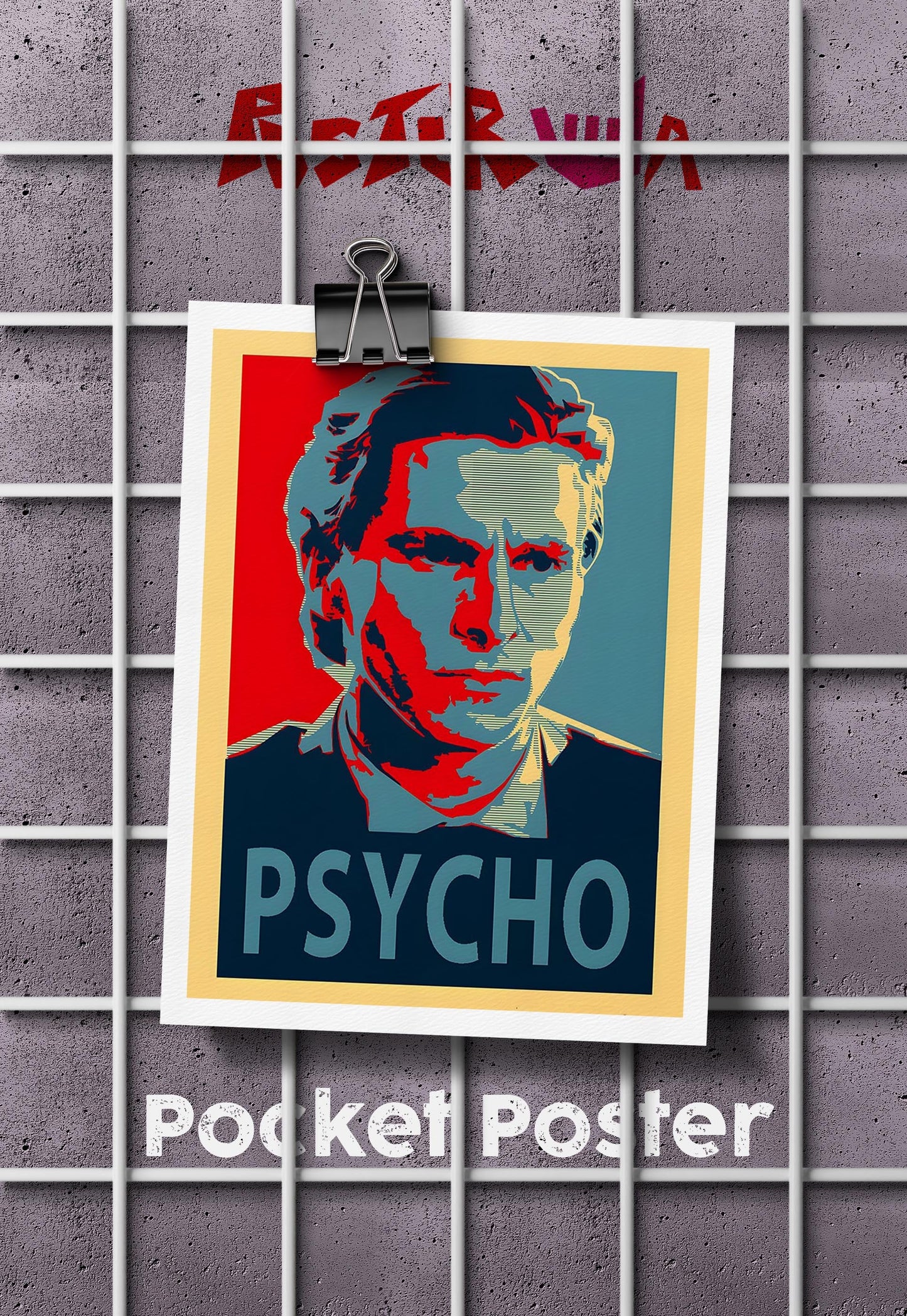 Psycho Beats | American Psycho | Horror Movie Poster