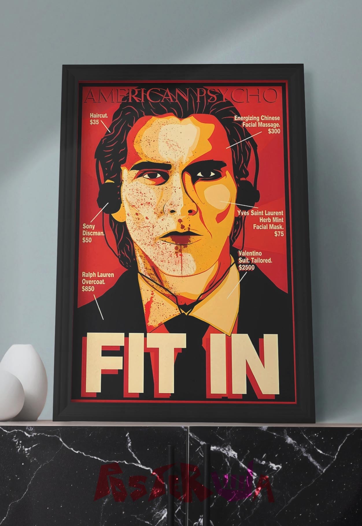 Psychotic Reflections | American Psycho | Horror Movie Poster