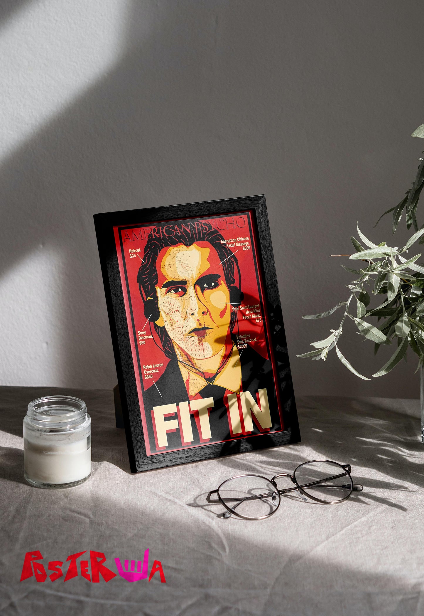 Psychotic Reflections | American Psycho | Horror Movie Poster