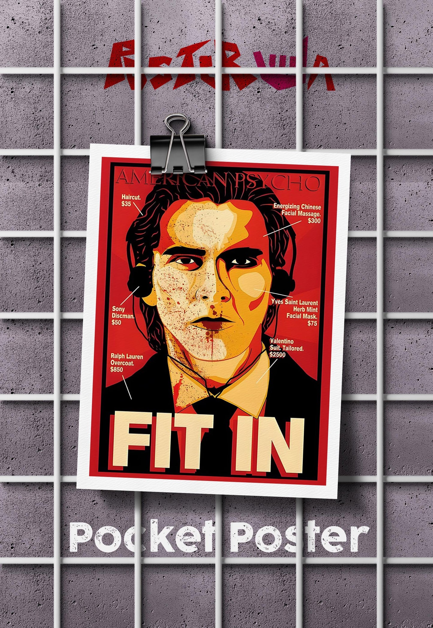 Psychotic Reflections | American Psycho | Horror Movie Poster