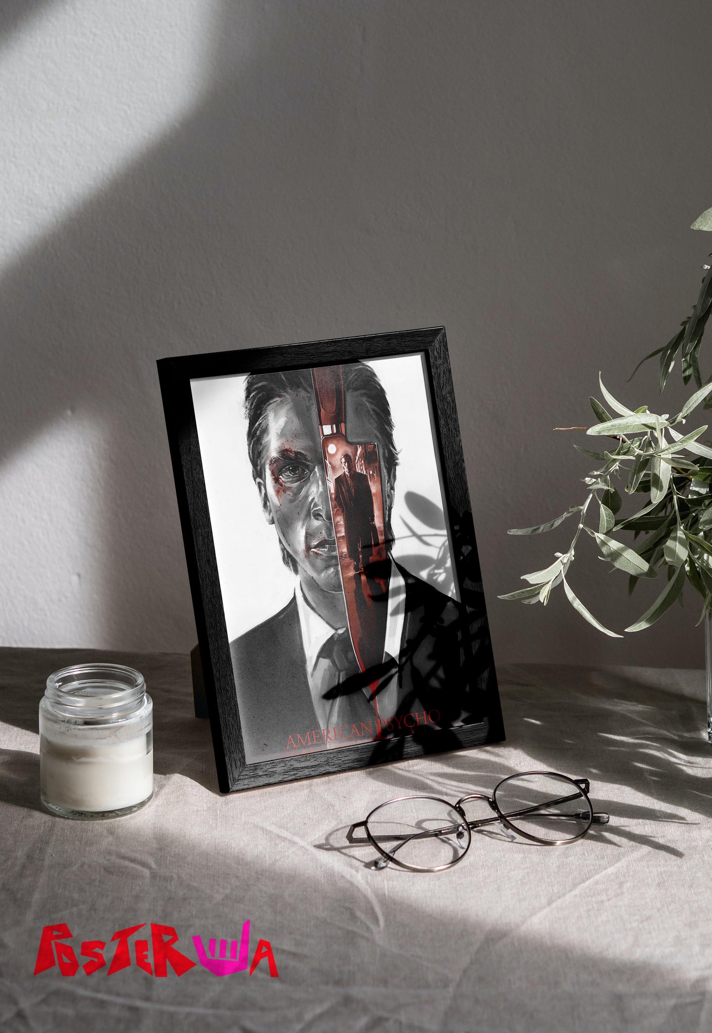 Psychotic Elegance | American Psycho | Horror Movie Poster