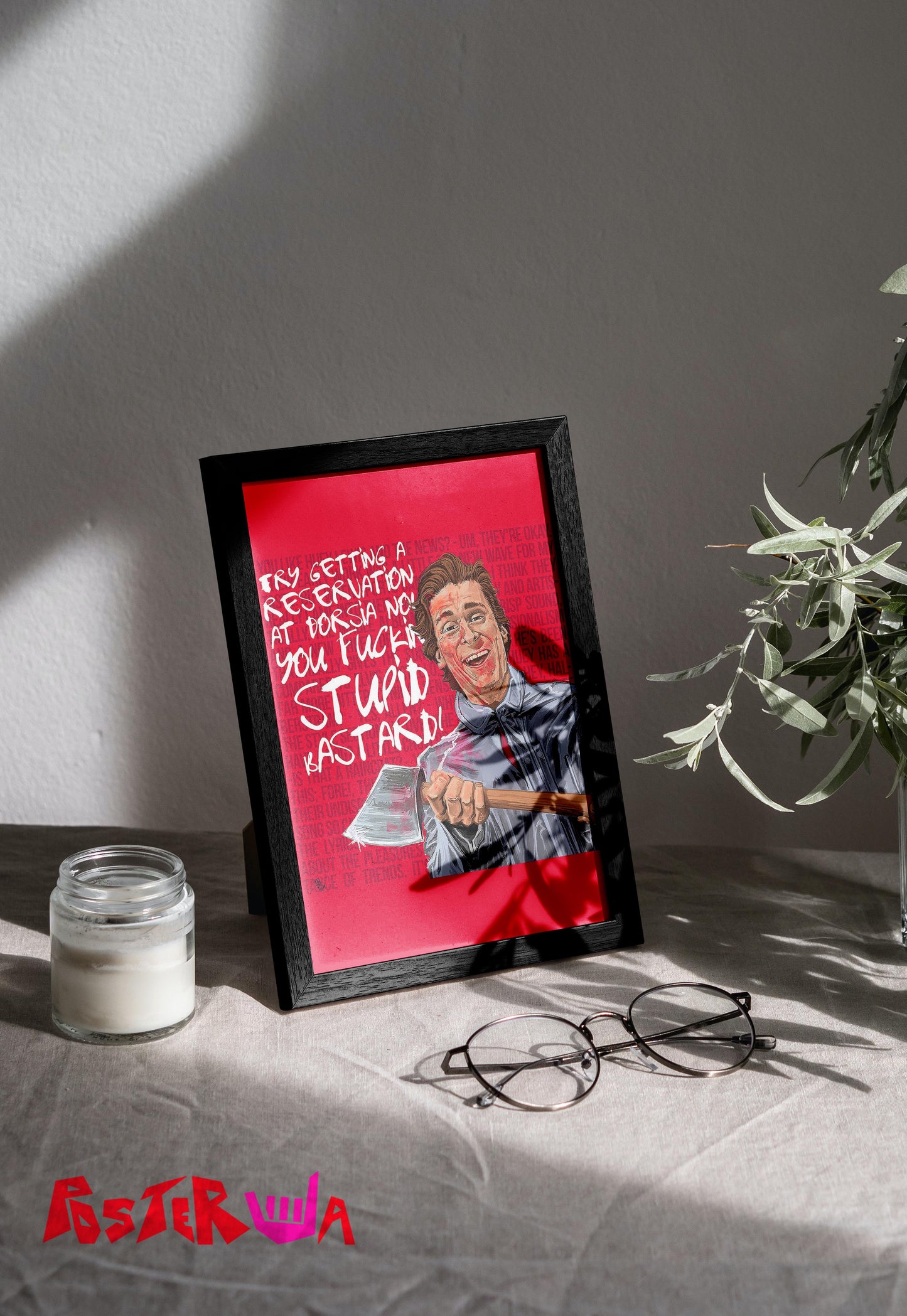 Psycho Reflections | American Psycho | Horror Movie Poster