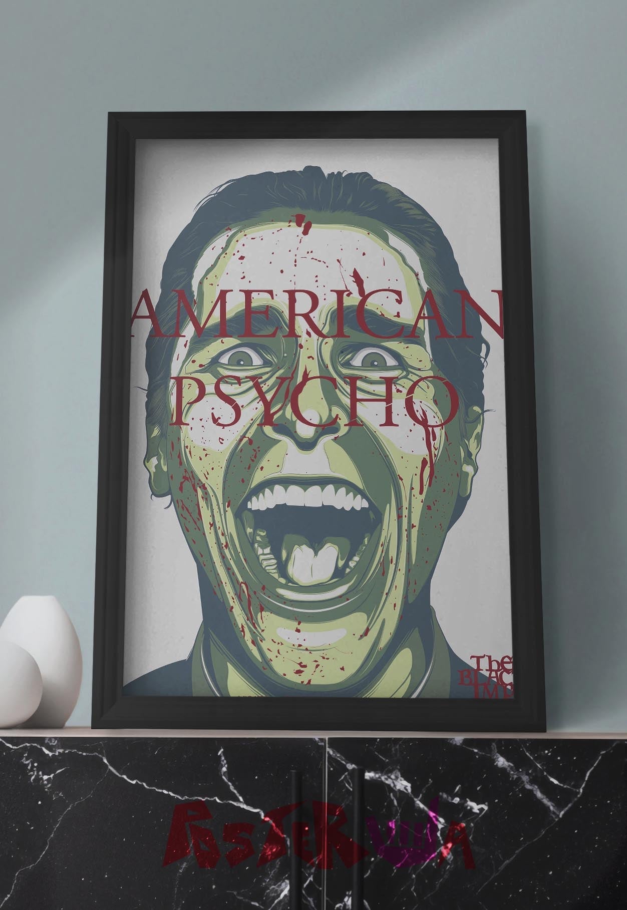 Psycho Screams | American Psycho | Horror Movie Poster