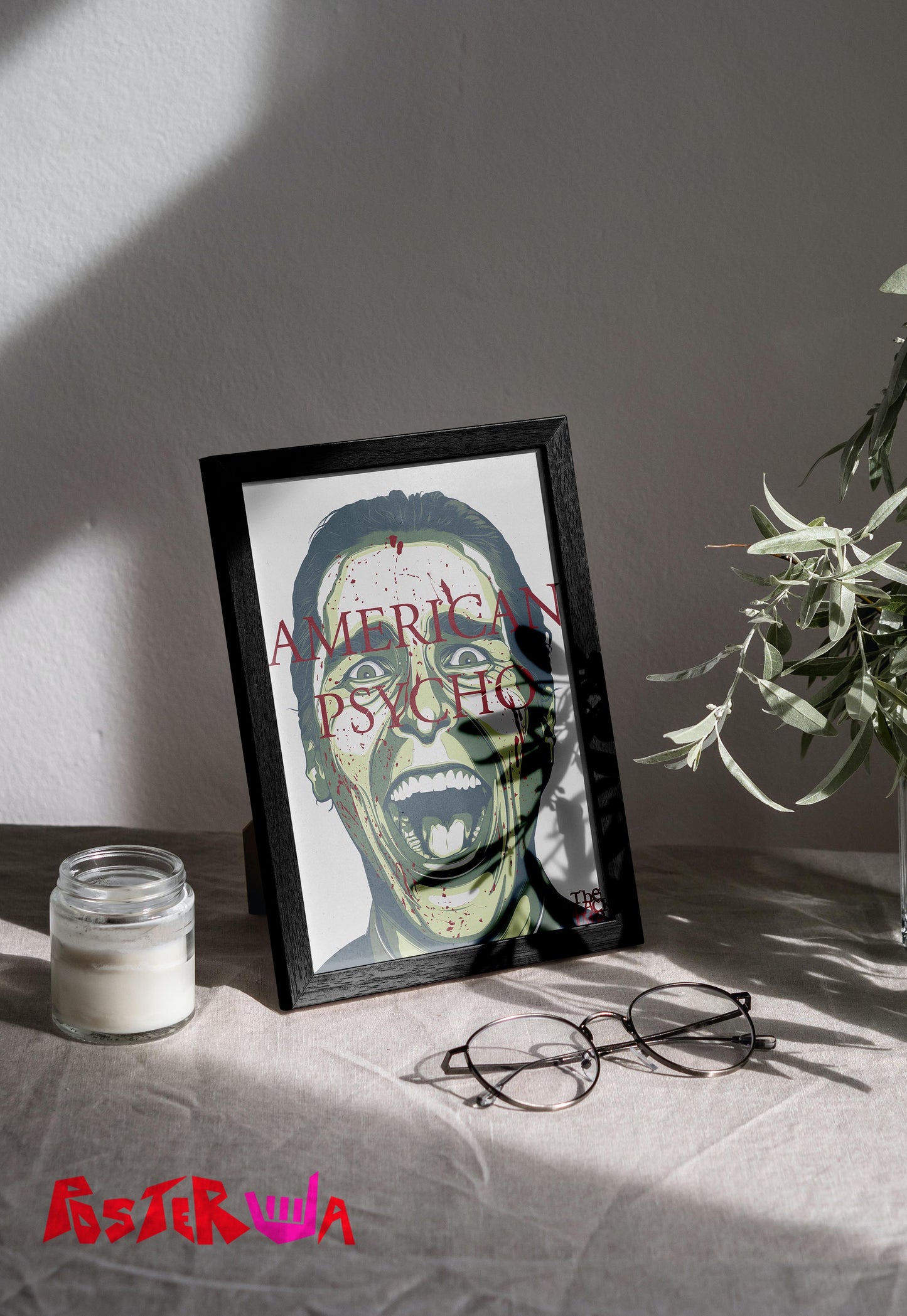 Psycho Screams | American Psycho | Horror Movie Poster