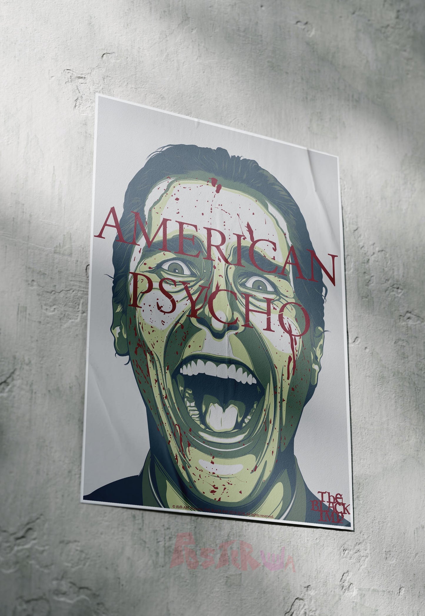 Psycho Screams | American Psycho | Horror Movie Poster