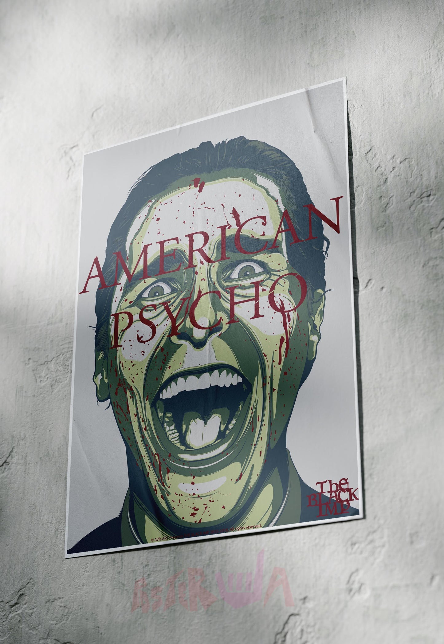 Psycho Screams | American Psycho | Horror Movie Poster
