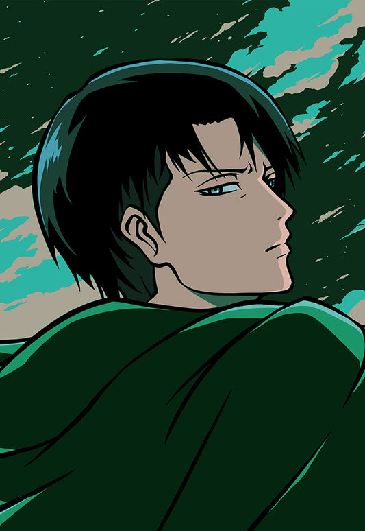 Levi Ackerman AOT Poster