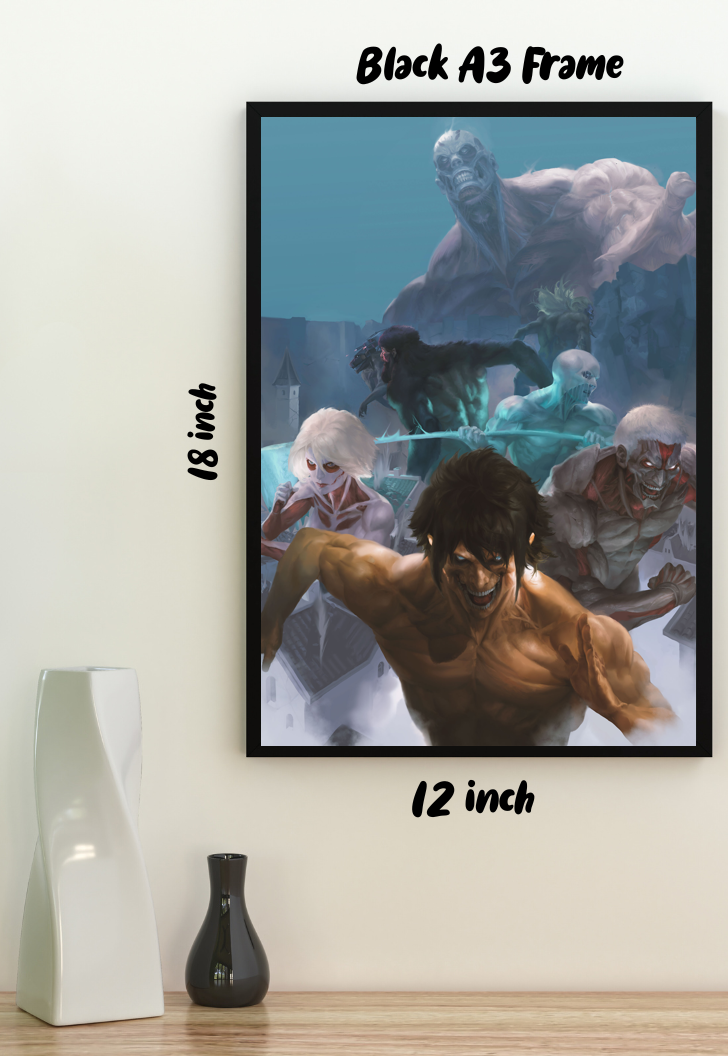 Attack on Titan: The Titans | All Titans | Anime Poster