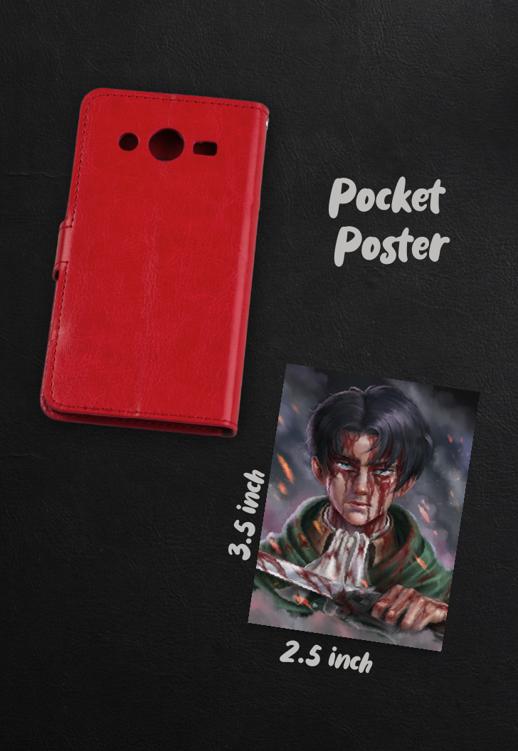“Attack on Titan: Levi's Resolve | Levi Ackerman | Anime Poster