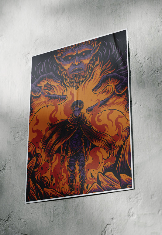 Attack on Titan: Levi's Stand Against the Titans | Levi Ackerman | Anime Poster