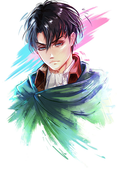 Levi Ackerman Anime Attack on Titan Poster