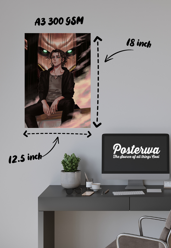 Attack on Titan: Eren Yeager | Eren Yeager | Anime Poster