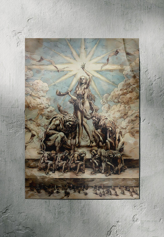 “Attack on Titan: Gods | Worshipping God | Anime Poster