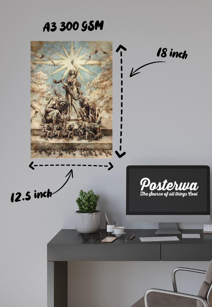 “Attack on Titan: Gods | Worshipping God | Anime Poster