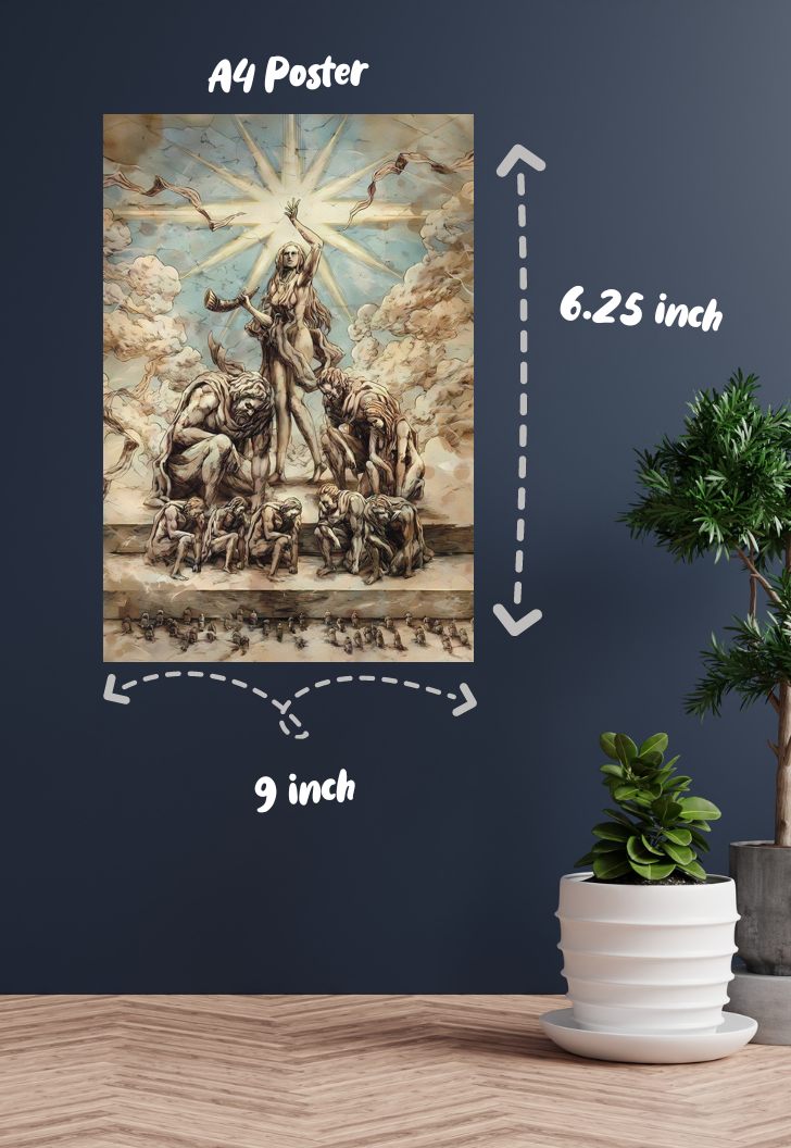 “Attack on Titan: Gods | Worshipping God | Anime Poster
