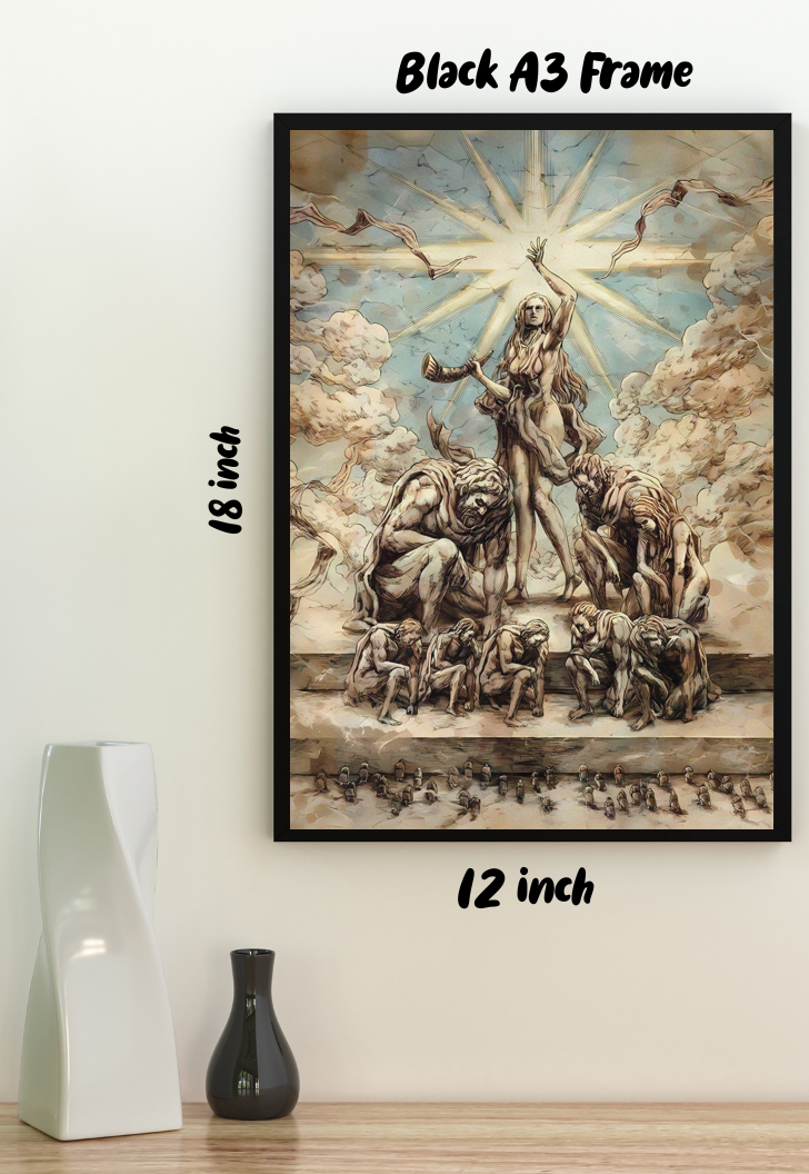 “Attack on Titan: Gods | Worshipping God | Anime Poster