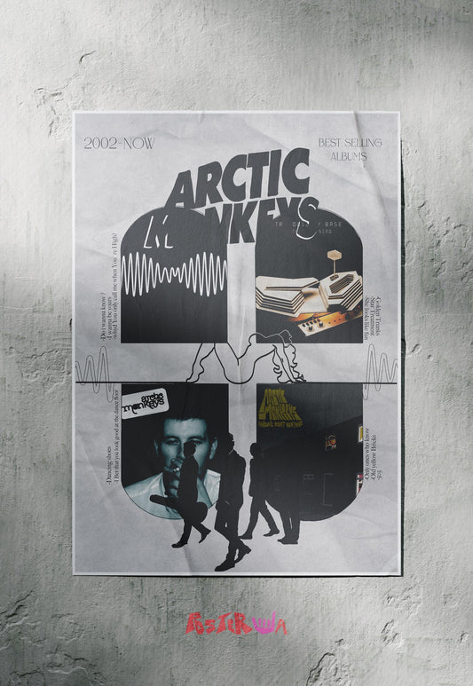 Melodic Wilderness | Arctic Monkeys | Bands Poster