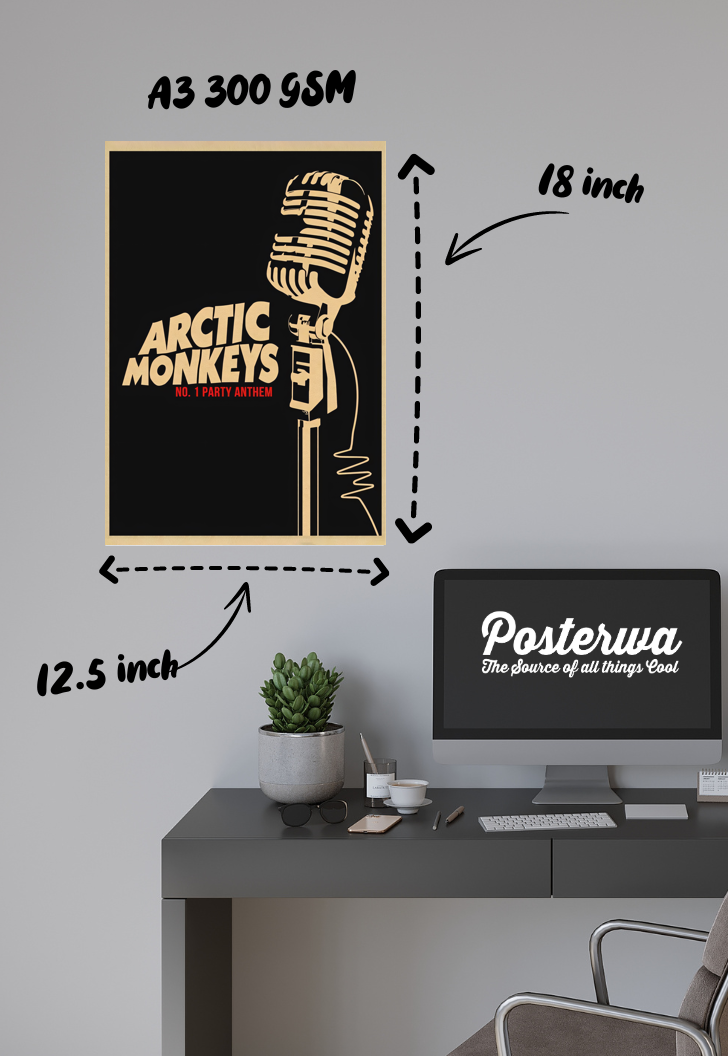 Melancholic Echoes | Arctic Monkeys | Art Poster