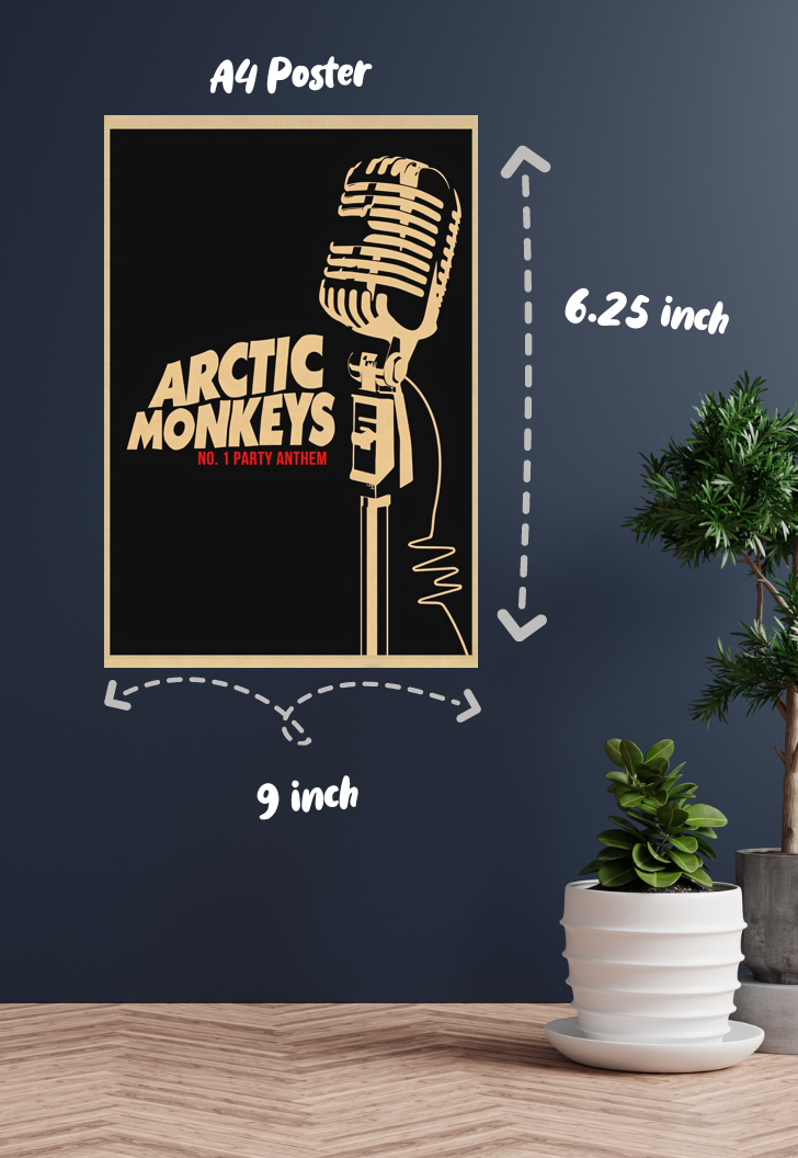 Melancholic Echoes | Arctic Monkeys | Art Poster