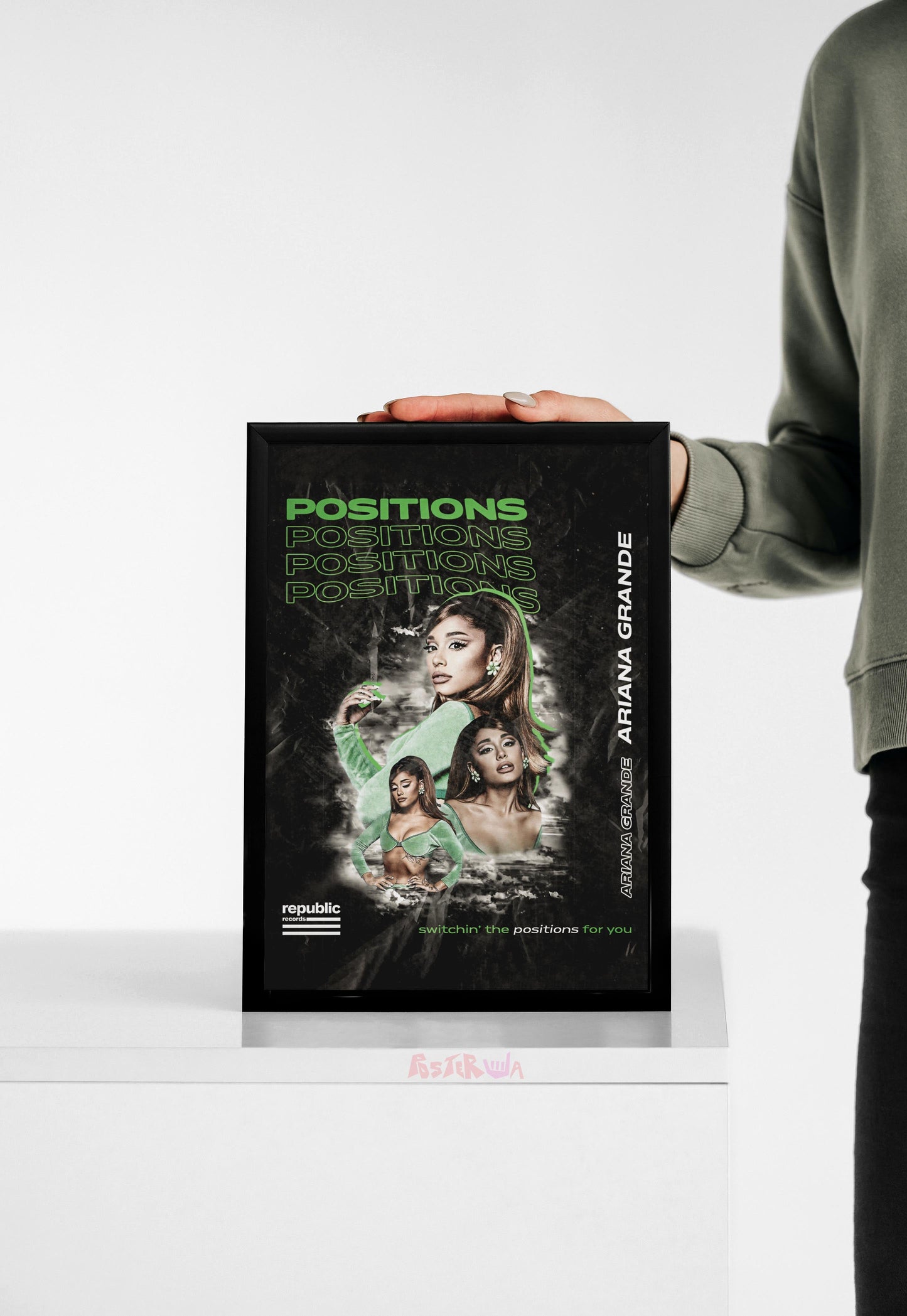 Harmonious Heights | Ariana Grande | Kpop Poster