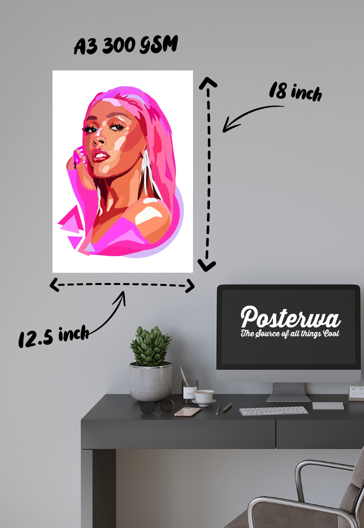 Melodic Muse | Ariana Grande | Singer Poster