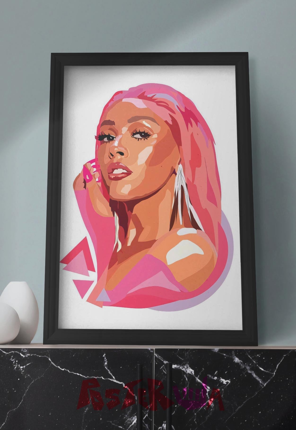 Melodic Muse | Ariana Grande | Singer Poster