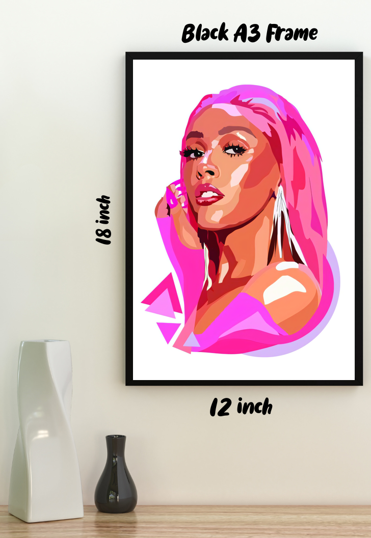Melodic Muse | Ariana Grande | Singer Poster
